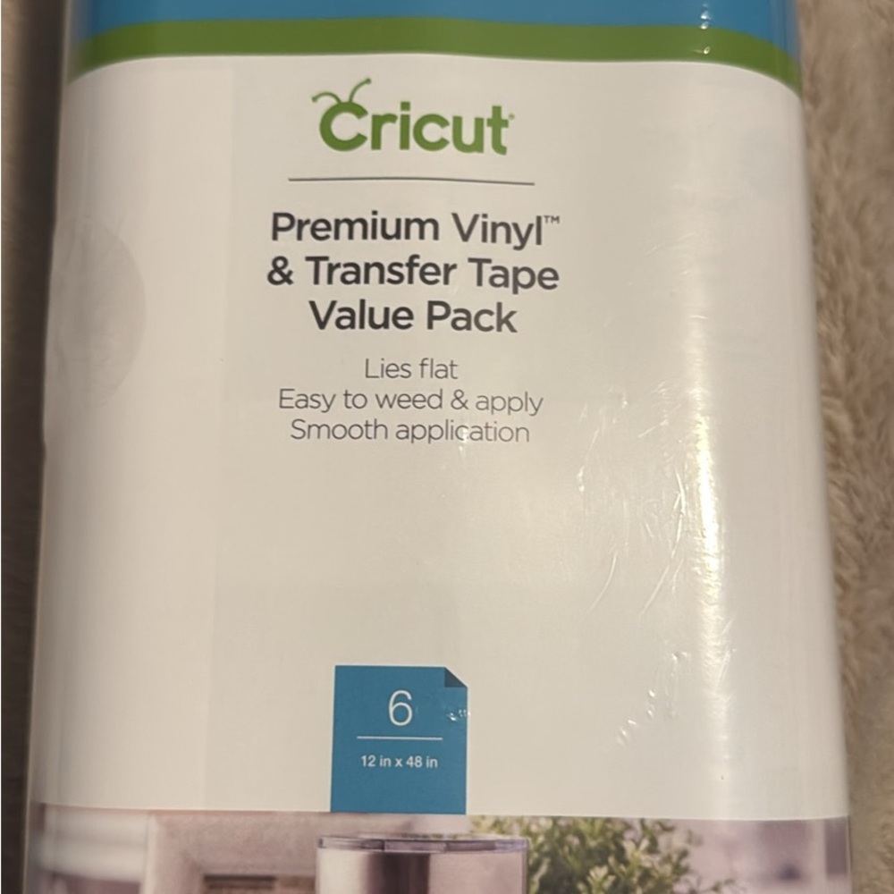 Cricut Premium Vinyl & Transfer Tape Value Pack